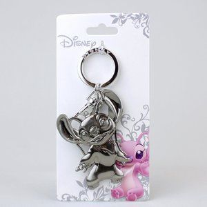 Disney Angel Stitch Pewer Keychain
